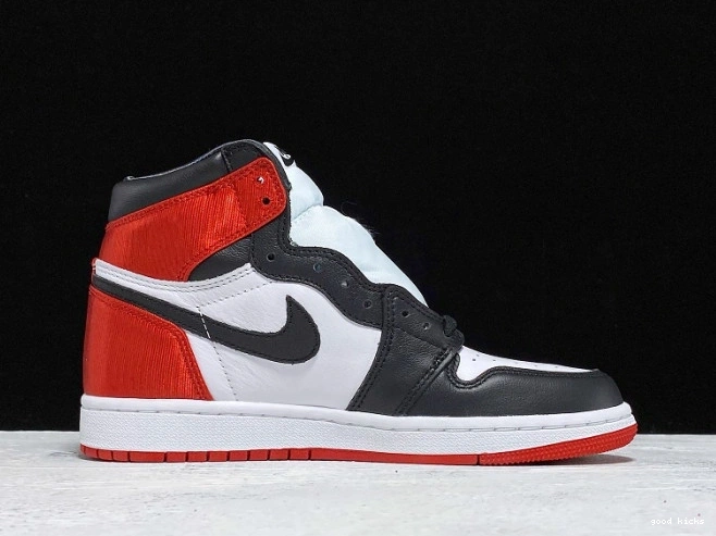 Rep Satin Toe Retro Jordan CD0461-016 Air 1 Black High 0814